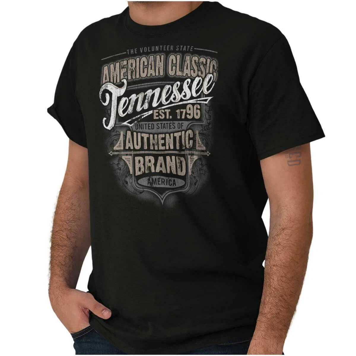 Tennessee American Souvenir Country TN USA Womens or Mens Crewneck T Shirt Tee S