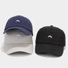 Outdoor Spring Baseball Cap With Embroidered Mountain Peak For Hiking And Sun Protection