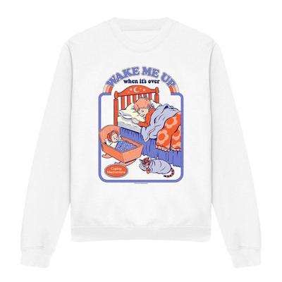 Steven Rhodes Unisex Adult Wake Me Up Sweatshirt