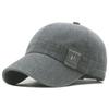 Canvas Baseball Cap Men's Short-Brimmed Cap Spring Summer Outdoor Sunscreen Sun Hat