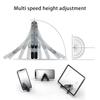 Universal Aluminum Mobile Phone Holder Portable Foldable Desk Mount For Iphone Ipad E-Reader Tablet Support Phone Bracket Stand