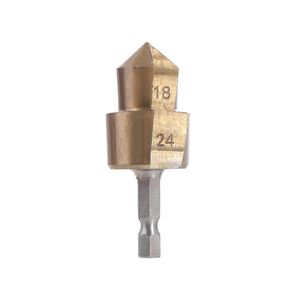 PPR Water Pipe Fitting Reamer Hole Opening Heavy Duty Pipe Reaming Drill Bits Powerful Punching Conduit Reamer Plastic PPR PVC