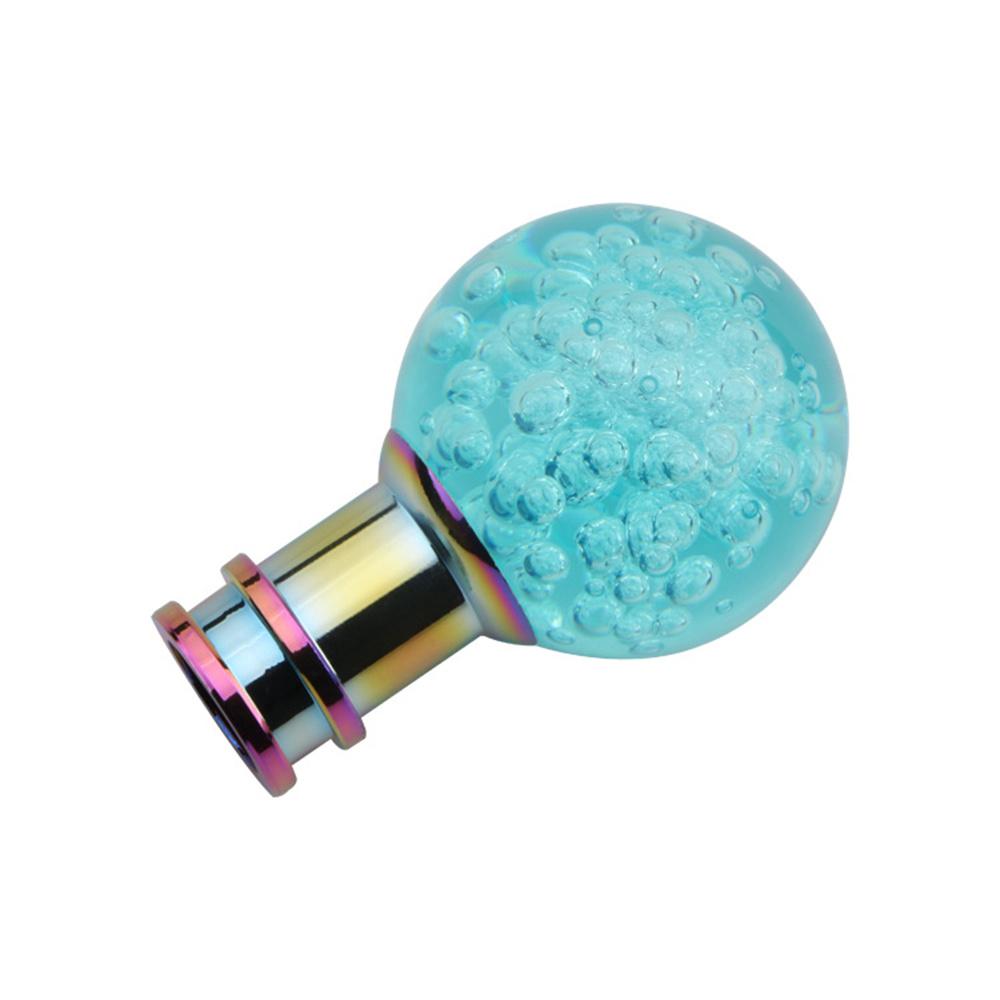 Manuální řadicí páka do auta ve stylu Blue Crystal Ruční řadicí páka s adaptérem (8 mm, 10 mm, 12 mm)