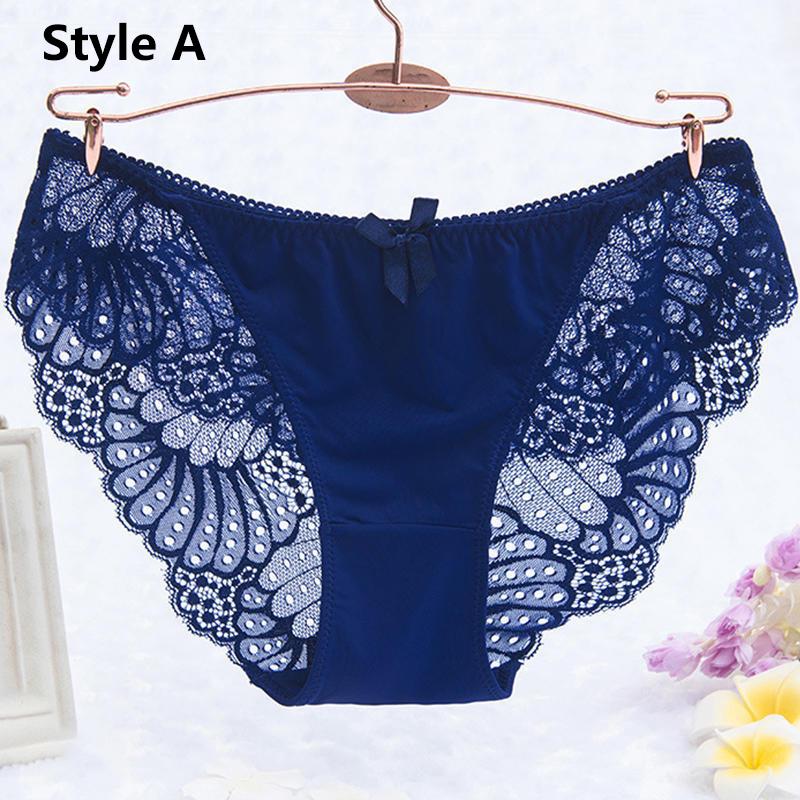 Plus Size Underwear Low Waist Panties Briefs for Female Hipster Underpant