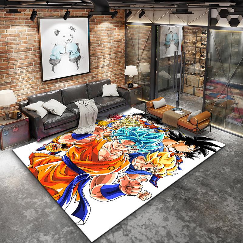 Dragon Ball Super Carpet Rug For Living Room Bedroom Home Sofa Decoration Kids Play Nonslip Floor Mat