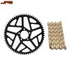 Motorrad 7075 Aluminium 58T 62T Ritzel 106L 112L 120L Kettenradsatz Kits Für Sur-Ron Surron Segway Elektrisches Cross-Country-Bike