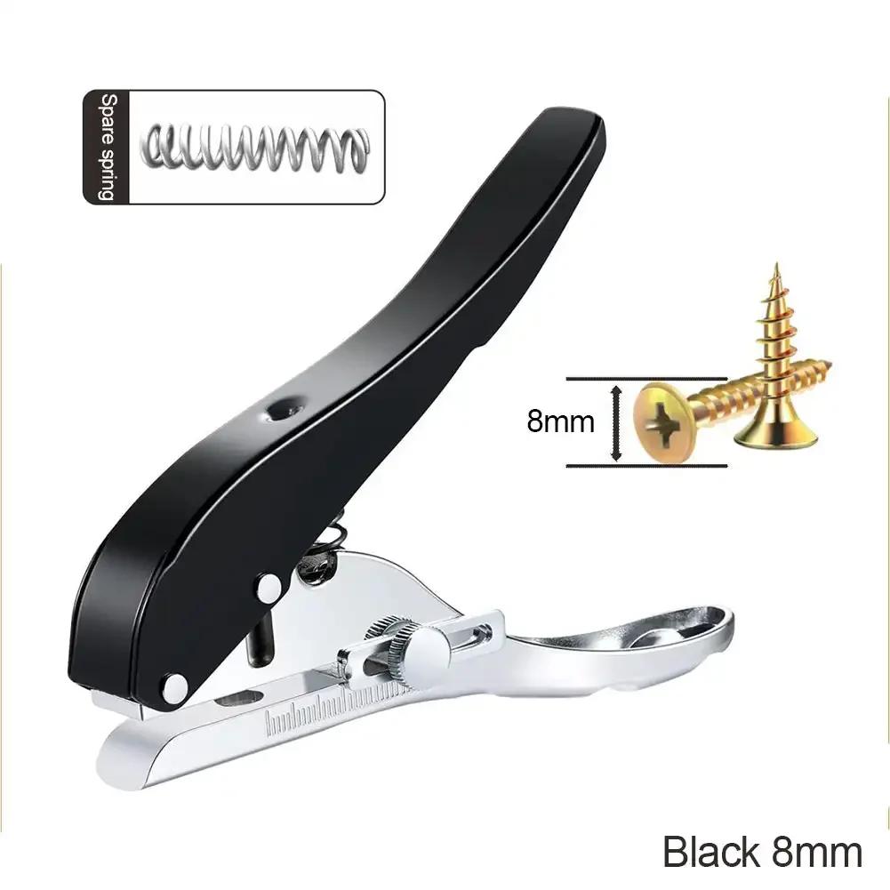 Edge Banding Punching Pliers 6MM 8MM 10MM Masking Pliers New Countersink Drill Bit Screw Adjustment Hole Hat Woodworking Tool
