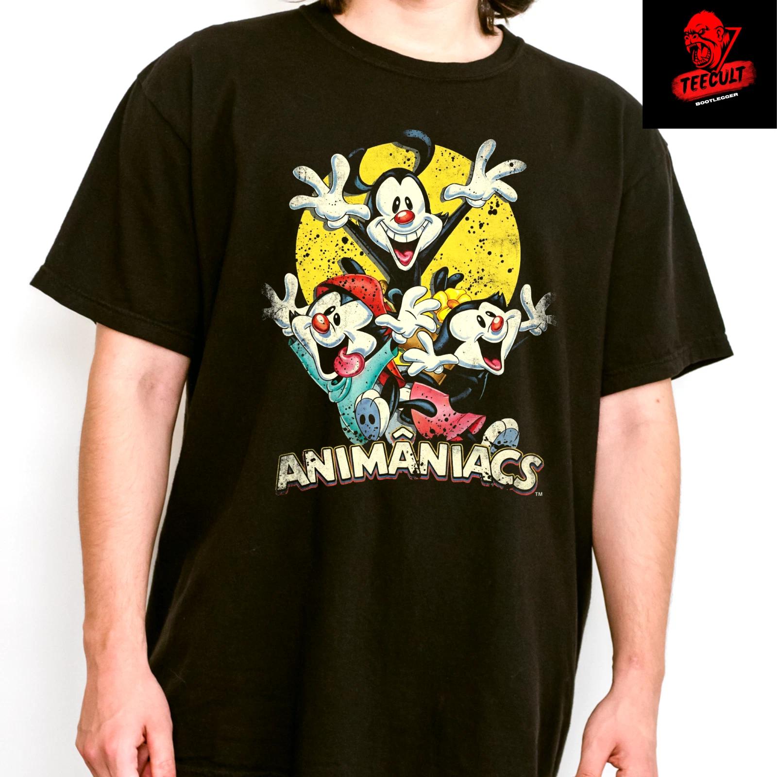 Men s and Women s T-shirts Animaniacs (1993)  Yakko and Wakko  Pop Culture Unisex XS