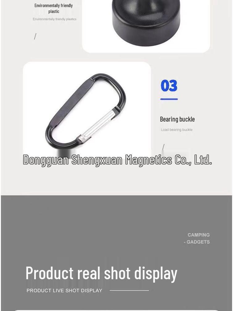 Magnetic Tent Hanger & Camping Buckle