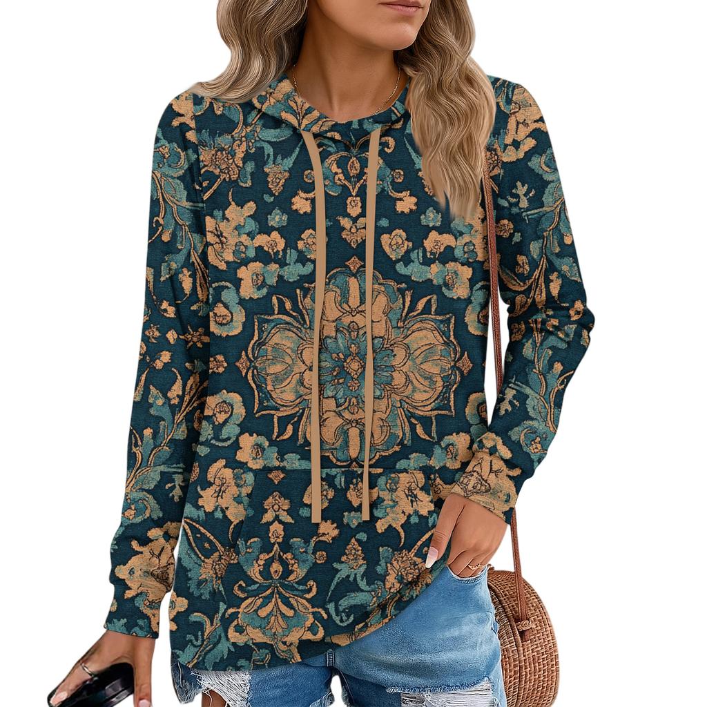 Womens Pullover Hoodies Teen Girls Fashion Hooded Sweatshirt Womans Fall Tunic Top