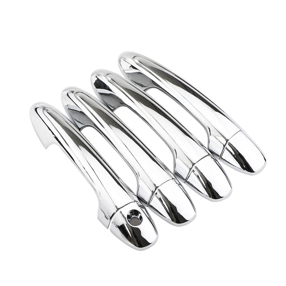 For Toyota Fortuner REVO 2016 2017 2018 2019 2020 2021 2022 Door Handle Cover Trim Sticker Non-intelligent ABS Accessories