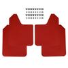 Rally Mudflaps Mud Flaps Splash Guards Mudguard For Ford Fiesta ST ST150 ST180 ST200 ST-LINE 500 ST500 Qty4 Zetec S Ghia XR4 RS