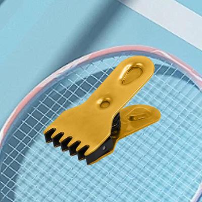 Pince à corder badminton 6 broches Tennis Volant Portable Universel Acier Inoxydable Accessoire