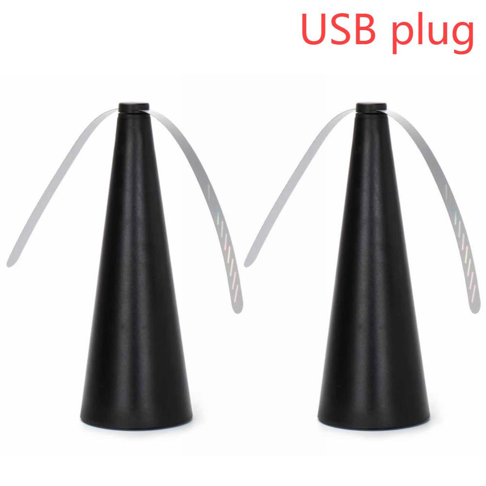 Portable Fly Fans for Table Fly Destroyer Keep Flies Bugs Battery/USB Powered Away From Food Outdoor Kitchen Fly Repellent Fan