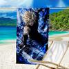 Cloud's Fantasy Journey Game Beach Towel - Soft, Absorbent Microfiber, Lightweight, Ideal for The Beach, Parties, Travel, Camping fan gifts