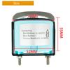 ELING Car Boat Yacht Truck Universal 52mm Voltmeter 8-16V 16-32V 9-32V Volt Gauge with 8 Colors Backlight and Alarm