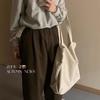IELGY Large-Capacity Cloth Bag All-Match Commuter Canvas Bag Commuter Essential