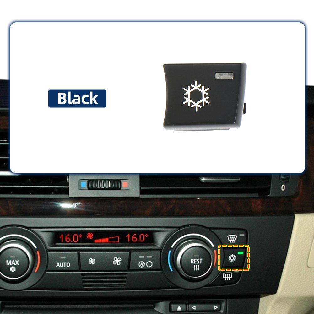 64119344143 For BMW 1 3 Series X1 X3 E90 E91 E87 Air Conditioner AC Temperature Control Button Keys Rotary Knob Replacement