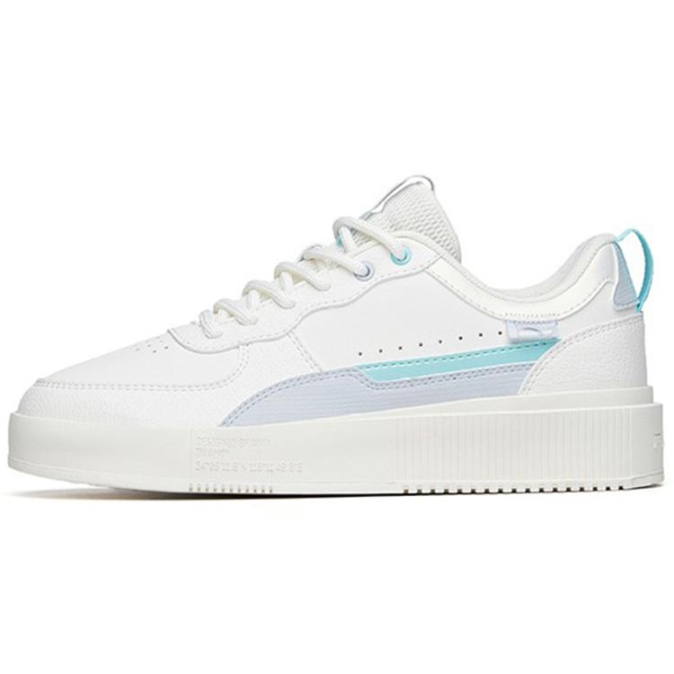 

Новая коллекция Anta Life Амортизация Легкие Износостойкие Нескользящие Низкие Кеды для Скейтборда Женские Бело-Фиолетовые 922228012-1 35.5