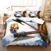 3D Print Anime Vinland Saga Beddengoed Set Eenpersoons Twin Volledig Queen King Maat Bed Set Volwassene Kind Slaapkamer Dekbedovertrek Sets Hometextiel
