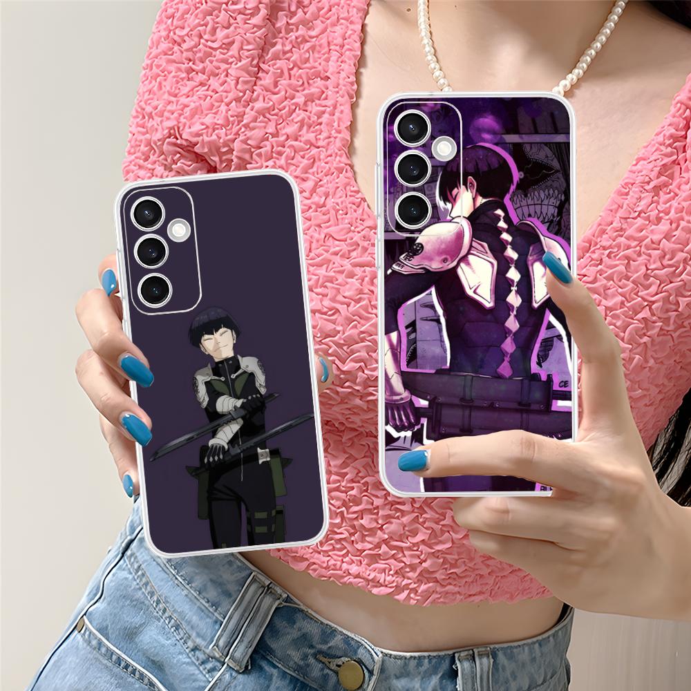 Kaiju No.8 Hoshina Soshiro Phone Case for Samsung Galaxy S25 S24 S23 S22 S21Plus FE Ultra Clear Colorful Cover Cover Pretty