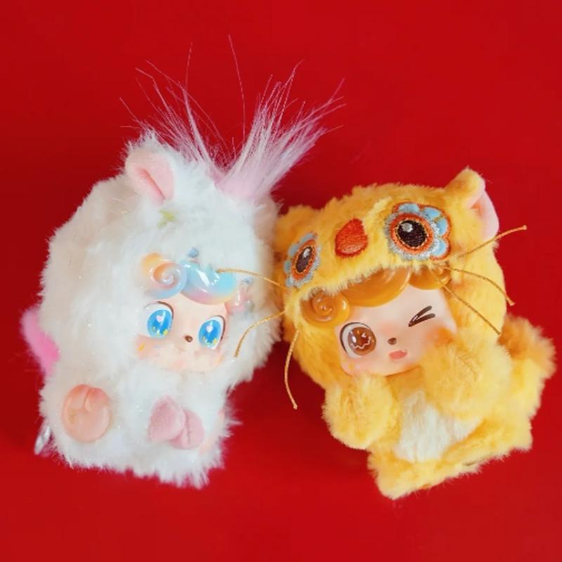 New Lucky Series Blind Box Plush Keychain Cute Plush Bag Pendant Fashion Toys Birthday Gift Toys