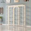 Multi-Function Light Luxury Nail Polish & Skincare Display Shelf for Beauty Salons