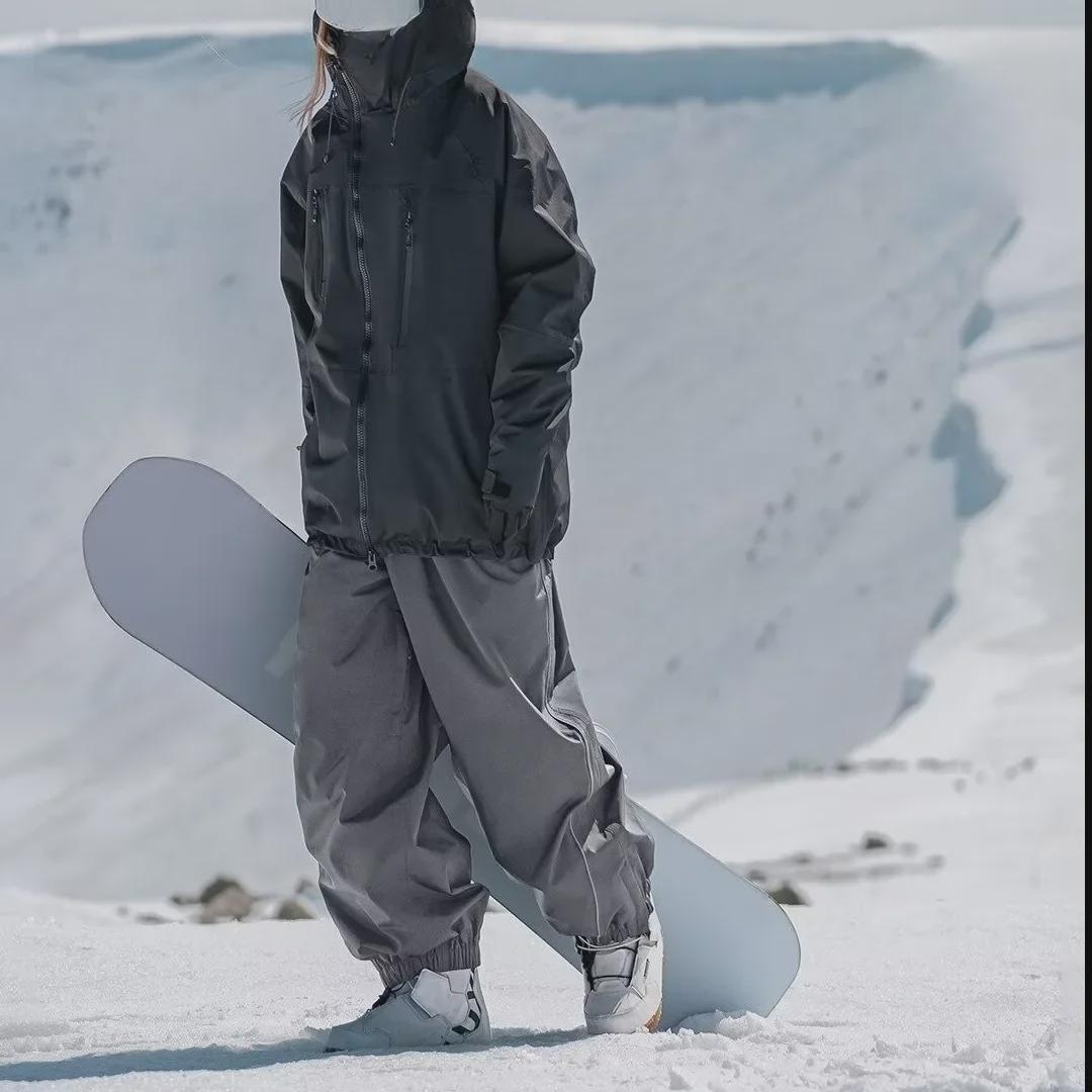 

Чоловічі повсякденні штани вільного крою з манжетами - Універсальний трендовий дизайн для молоді на великі розміри, весна/осінь L сірий колір