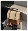 Schoolbag schoolbag backpack women's 1011 new fashion high sense commuter backpack retro travel student handbag