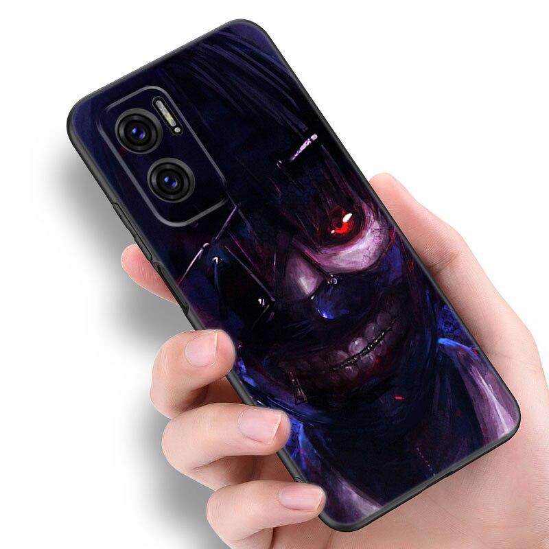 Tokyo Ghoul Anime Kaneki Ken Phone Case For Xiaomi Redmi Note 7 8 8T 9 9S 10 10S 10T 11 11S 4G 11E 11T Pro 5G Soft Black Cover