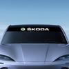 Samolepky na přední sklo auta Přední a zadní ozdobný emblém Pro Škoda Octavia Superb Rapid Kodiaq Karoq Fabia Kamiq Roomster Citigo