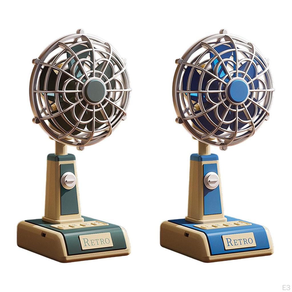 Compact Table Fan with Rotating Feature for Indoor and Outdoor Settings