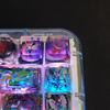 Pokemon Bulbasaur Charmander Transparent Keycap Keyboard Accessories Kawaii Anime Resin Shrink Drip Glue Keycap Oem Esc Original