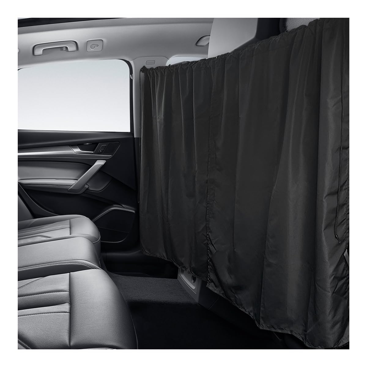 

latikaly Car Curtain, Car Blackout Curtain, Sunshade, UV Protection, Privacy Protection, Conceals Your Car, large чёрный