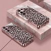 Leopard Print Pattern Electroplated Rose phone case  for Samsung Galaxy S21 S21 Ultra S22 S22 Ultra S23 S23 Ultra S24 S26