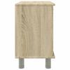 Bathroom Cabinet in Sonoma Oak 60 x 32 x 53.5 cm Particleboard