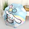 1pc Cinnamoroll Balloon Outdoor Umbrella - Automatic Opening & Closing, Portable 3-Fold Design, 8-Rib Iron Frame, Festival Gift for Fans, Travelers, D