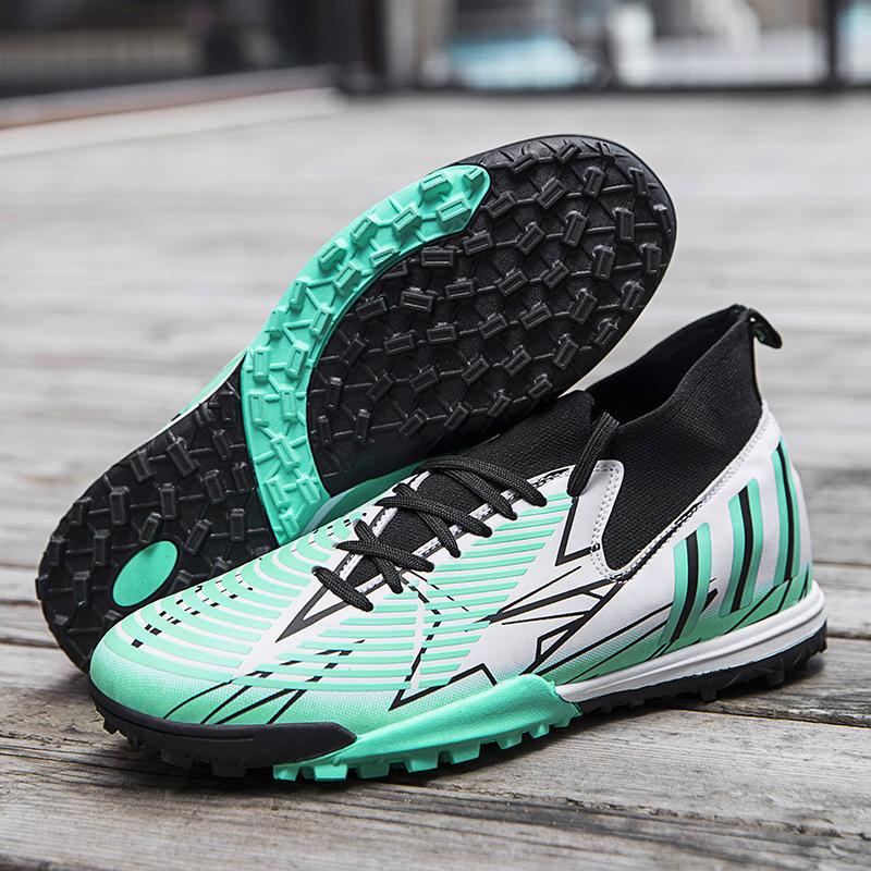 Soccer shoes children's football shoes boys and teenagers students competition training shoes TF broken nails AG long nails sneakers