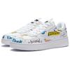 Li Ning Disney Collaboration Series Lightweight Breathable Non-Slip Durable Low-Top Skate Shoes Men Sneakers White AGCR203-3