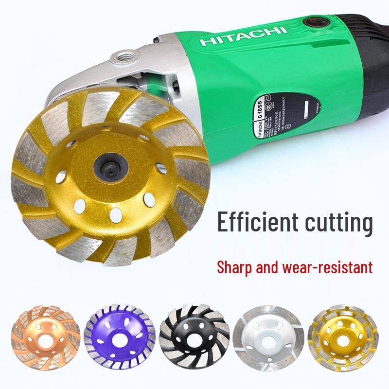 Diamond Stone Grinding Disc for Concrete Floors - Bowl Shape 80-230mm