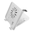Suporte para refrigerador de laptop de 17 pol. Liga de alumínio Elevável Dobrável Portátil com Ventilador de Base USB