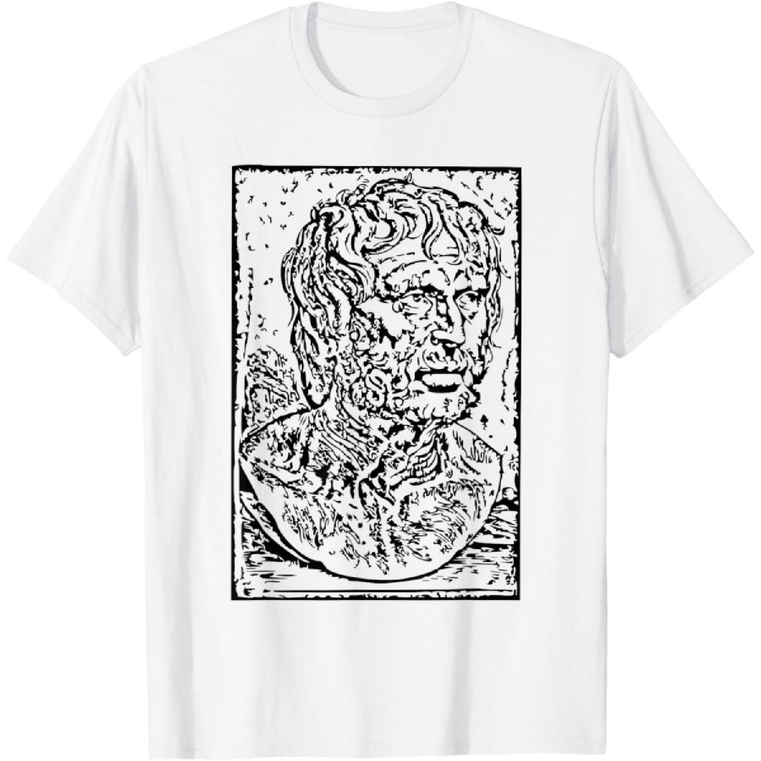 Seneca Ancient Roman Stoic Philosopher Stoicism Philosophy T-Shirt S