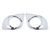 Pair of Fog Light Bezel Cover ABS Chrome 521270T010 Fog Light Molding Trim for Venza AV10