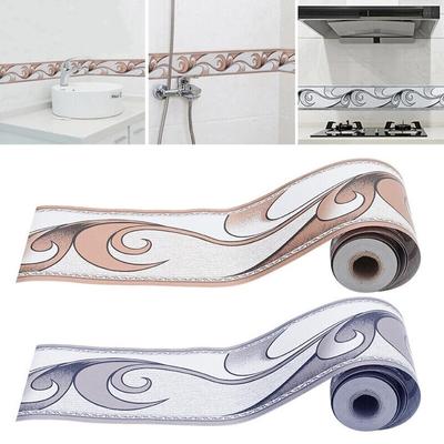1Roll Home Decor Arbitrarily Cut 5CMx10M DIY Self Adhesive Waterproof Wall Stickers PVC Waist Line
