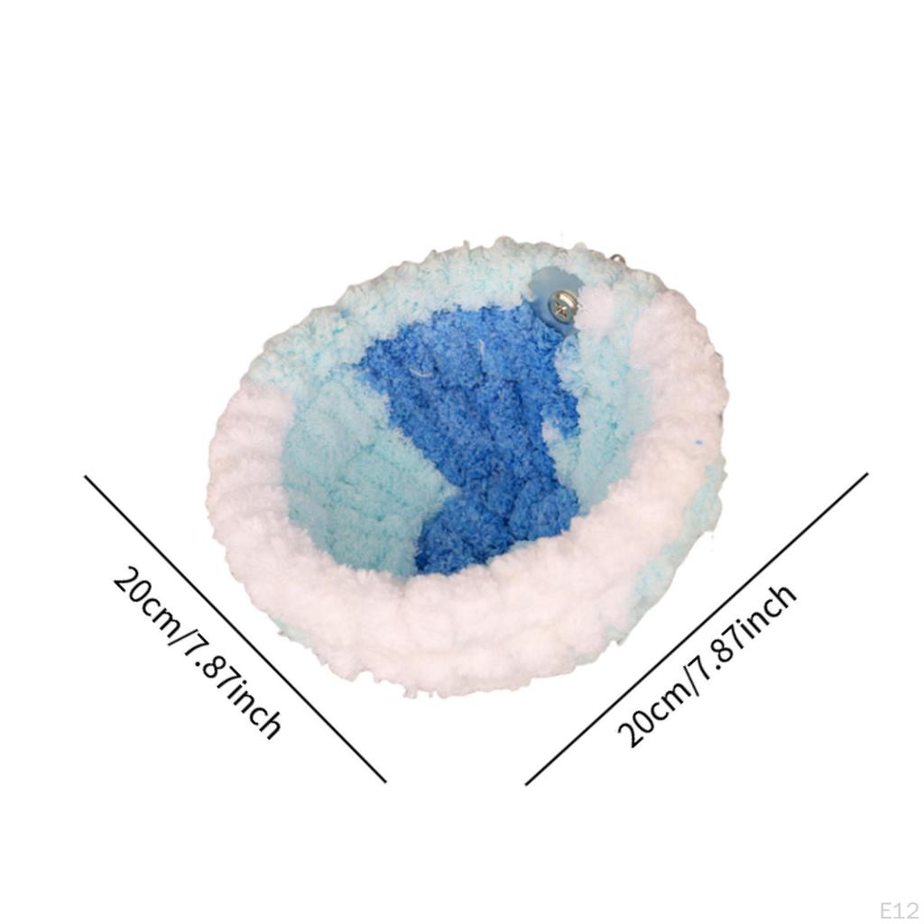 Bird Hideaway Hut for Parrots And Small Animals Washable Nest Hamsters Budgies