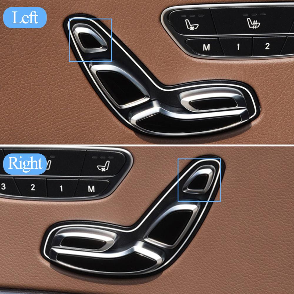 Car Seat Headrest Adjustment Switch Button Pillow Regulating Control For Benz S V Class W222 C217 W447 Maybach X222 S300 S350