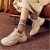 New Anta Meteorite Anti-Slip Wear-Resistant Low-Top Casual Shoes Women's Beige Gray 122448856-6