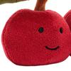 JELLYCAT Gourmet Series Wonderful Fruit Cherry Cute Fun Doll Plush Doll 9cm High