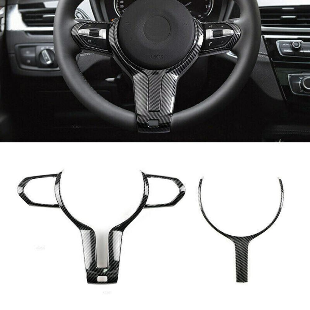 ABS Carbon Steering Wheel Cover Cool Design Interior Accessories