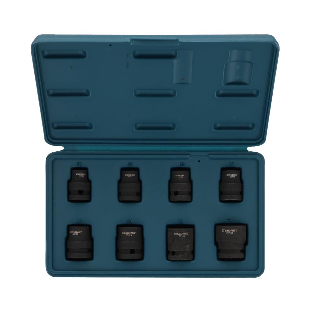 

SIGNET 23132 1/2 DR Impact Bolt Remover Socket Set (8 Pieces)